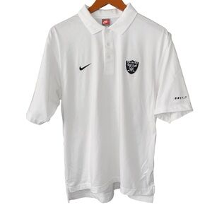 Vintage Nike Raiders Polo Shirt Large